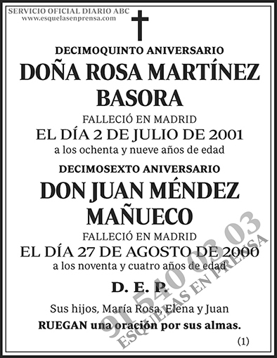 Rosa Martínez Basora
